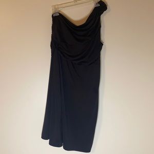 American Rag one strap black dress